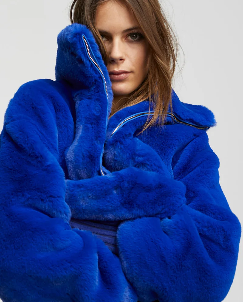 Lola Casademunt Faux fur jacket